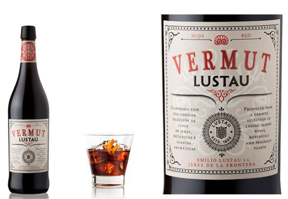 Ideal para beber en vaso corto y ancho el vermut Lustau