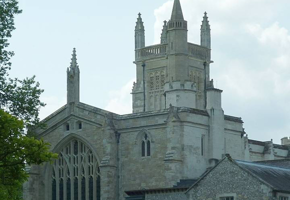 Capilla del exclusivo Winchester College