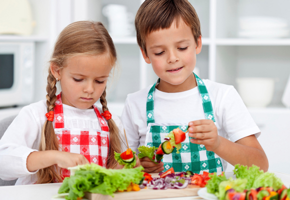 La dieta mediterránea ayudará a tus hijos a creces más sanos y fuertes