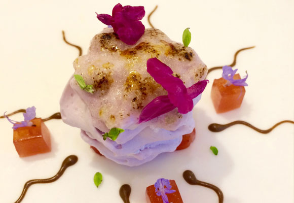 Original y delicioso Pastel de Violeta made in David Muñoz