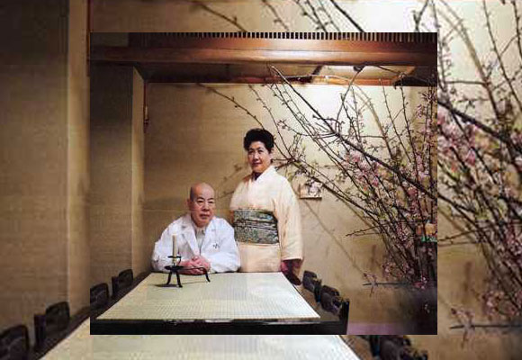 El matrimonio Ishida regentan el restaurante Mibu en Tokio