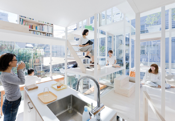 La funcionalidad es la máxima en las casas japonesas de última generación