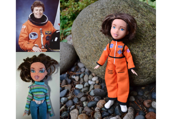 Muñeca inspirada en la astronauta 