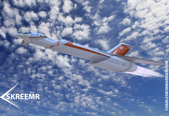 Bombardier presentó hace unos meses el Skreemr, una aeronave en la que se basa el Antipode