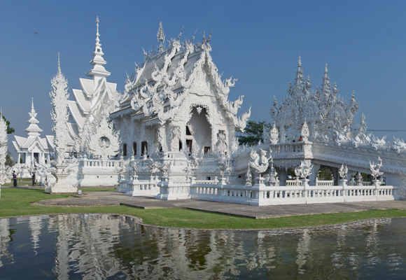El Wat Rong Khun, en Chiang Rai
