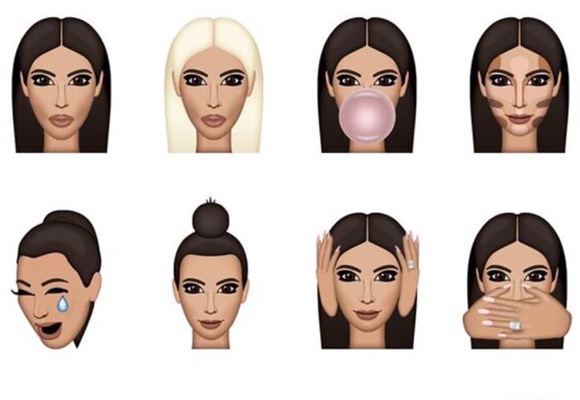 Los emojis de Kim Kardashian han colapsado las redes