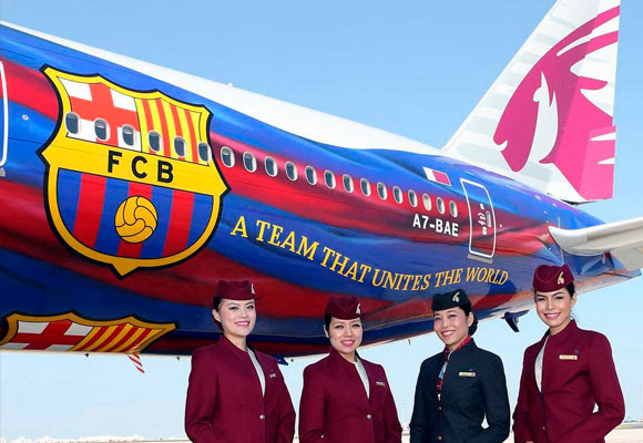 Qatar Airways patrocina al FCB 