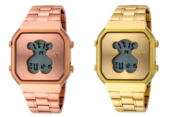 Relojes D-Bear de acero de Tous, una de las marcas que triunfan fuera