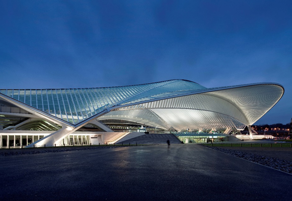 Terminal de Lieja-Guillemins. Un espectáculo arquitectónico