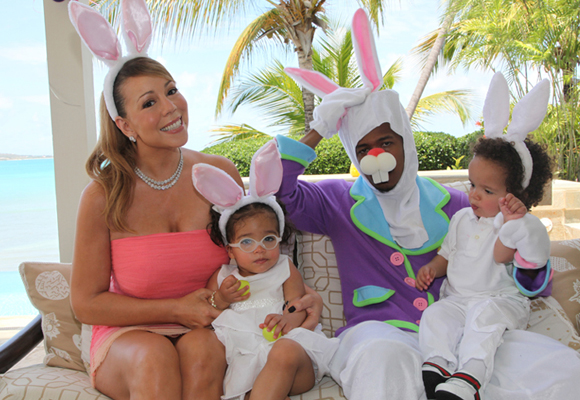 Mariah Carey celebrando Pascua con divertidos disfraces 