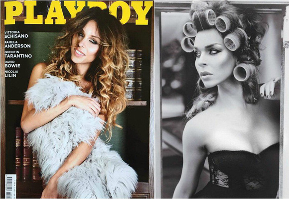 Vittoria Schisano, la primera transexual en aparecer en portada de Playboy