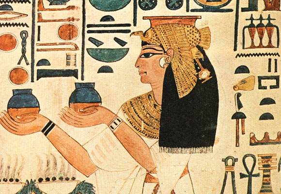 Las tumbas de los faraones contenían vino para el viaje a la otra vida