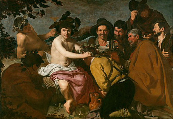 'El triunfo de Baco', Velázquez 