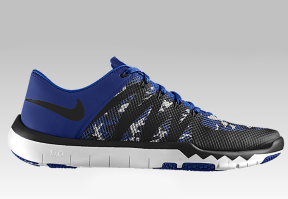 Nike iD Free Trainer 5.0 V6 en azul y camuflaje. Compra aquí