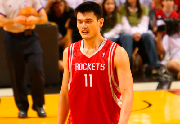 Yao Ming es un ídolo en China