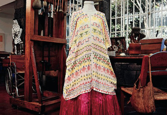Uno de los vestidos de Frida