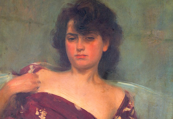 Retrato de Júlia realizadoen 1908