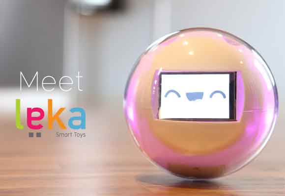 Leka es una bola interactiva