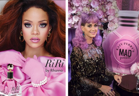 Rihanna y Katy Perry también tienen su perfume