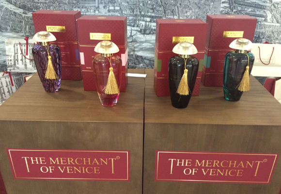 Exclusivos perfumes venecianos de The Merchant of Venice