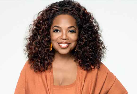La presentadora Oprah Winfrey es la segunda del ranking