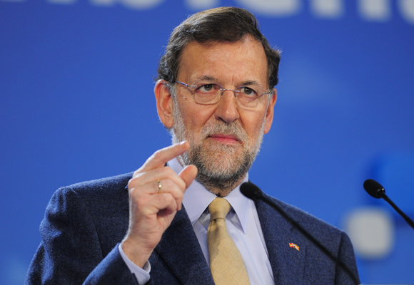 Rajoy no sale del traje azul o gris