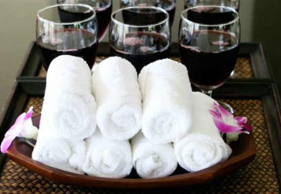 Muchos spas ofrecen vinoterapia