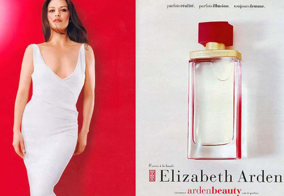 Perfume de Elizabeth Arden con Katherine Z Jones