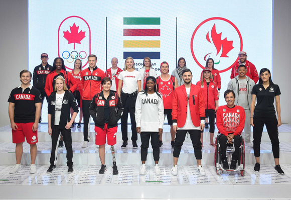 Los deportistas de Canadá irán vestidos de Hudson Bay