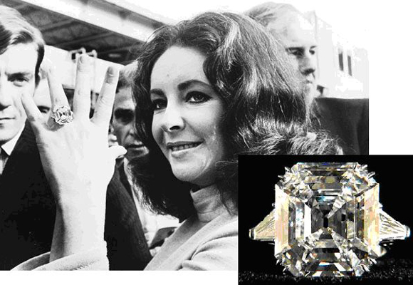 El diamante más importante de la historia lo lució Liz Taylor