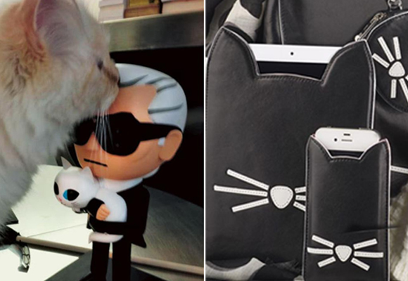 Choupette, la gata de Karl Lagerfeld y su colección cápsula. Compra aquí