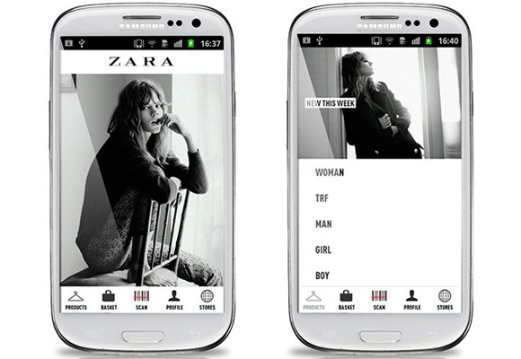 La nueva app de Zara, más útil y práctica