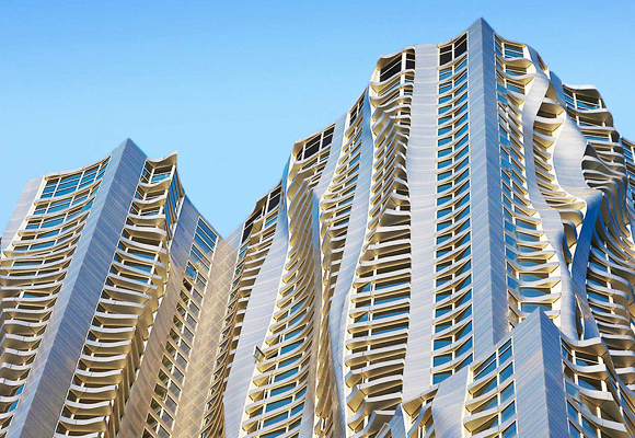  rascacielos de uso mixto diseñado por Frank Gehry 