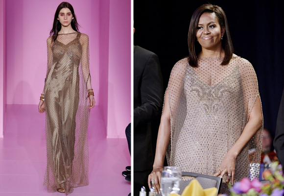 Givenchy y Michelle Obama