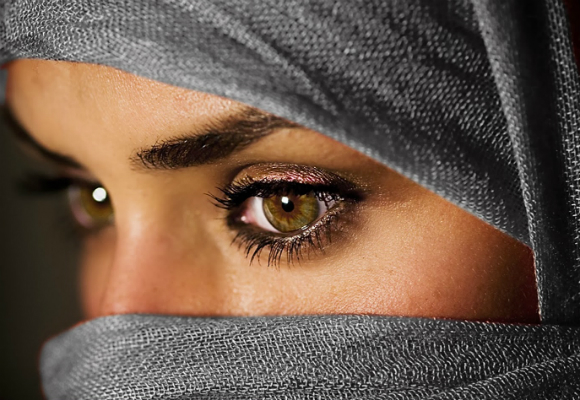 mirada mujer musulmana