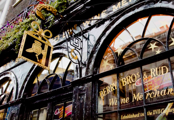 Berry-Bros & Rudd en el número 3 de St James’s Street desde 1698