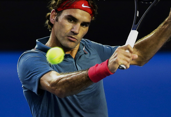 Roger Federer es elegante dentro y fuera de la pista 