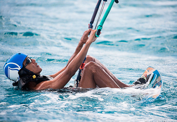 el presidente ha disfrutado de deportes acuáticos como el kitesurf